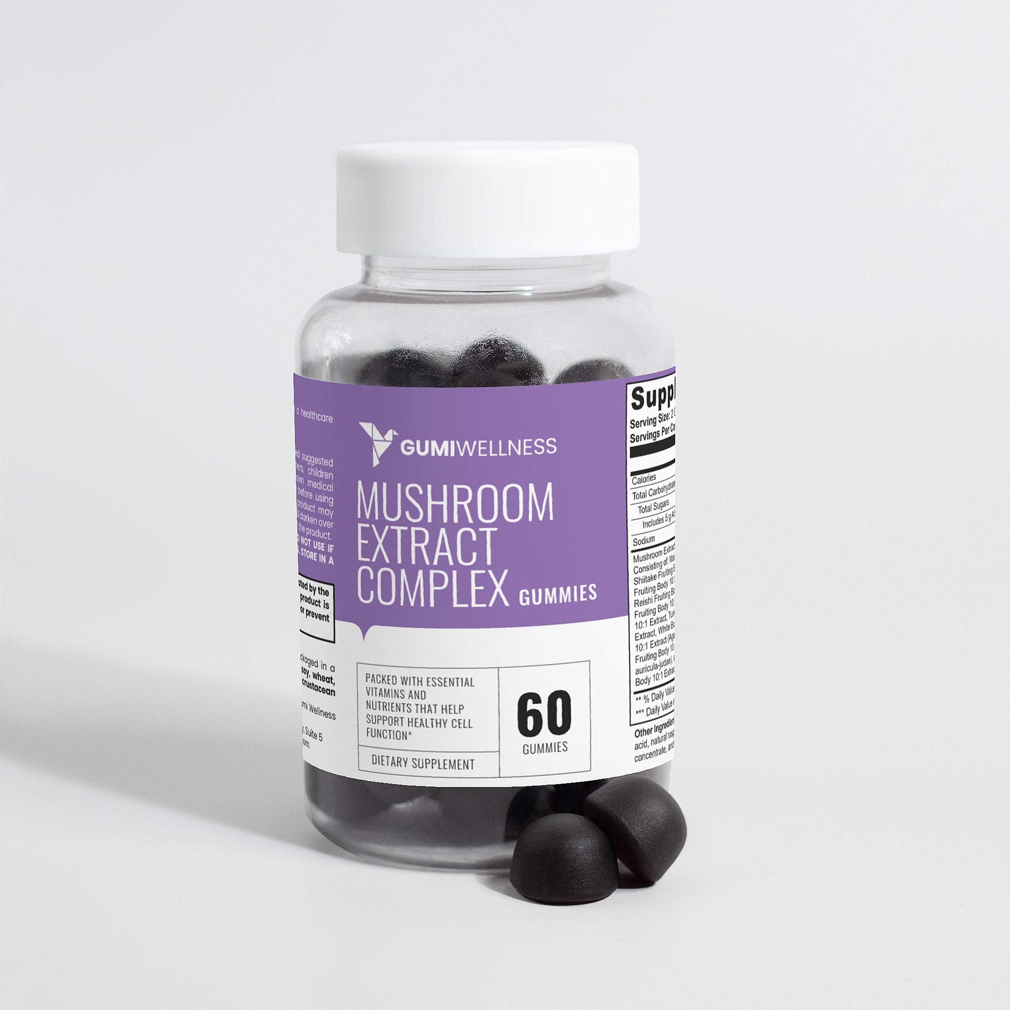 Mushroom Extract Complex Gummies